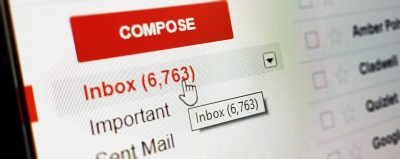 Gerenciar o e-mail para ter menos notificações