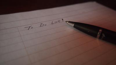 Para ser mais produtivo no gerenciamento de suas tarefas, escreva suas próprias tarefas