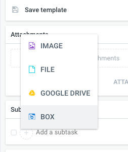 Attach Files to Tasks With Box