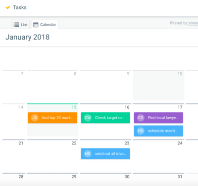 Track Your Work Through Our Calendar
