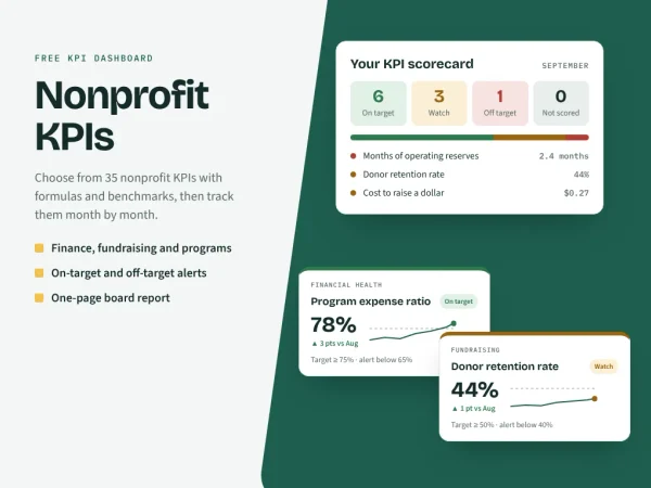 Nonprofit KPIs
